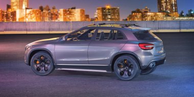 Markasız bir SUV 'un 3 boyutlu görüntülemesi