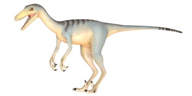 Tarafsız bir duruşta yaşayan dinozor gibi.