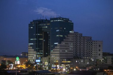 Herhangi bir zamanda Guatemala şehrinin manzarası