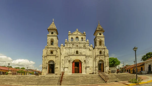 Detalhes Ornamentais Das Igrejas Nicaraguenses Leon Manágua Granada — Fotografia de Stock
