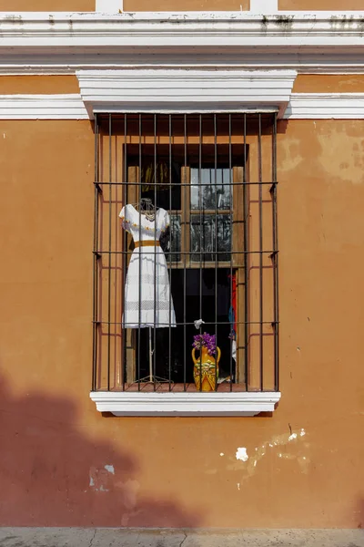 Antigua Guatemala Şehrinin Dekoratif Kentli Detay — Stok fotoğraf