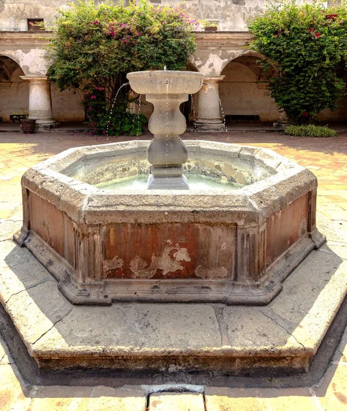 Estruturas Coloniais Igrejas Conventos Casas Ruas Fron Antigua Guatemala — Fotografia de Stock