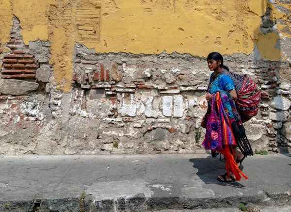 Ходьба Знову Навколо Антигуа Гватемала — стокове фото