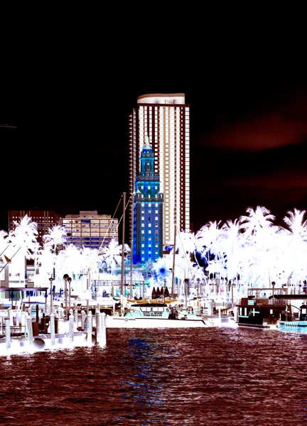 Miami Dade Bayside Fotos — Foto de Stock