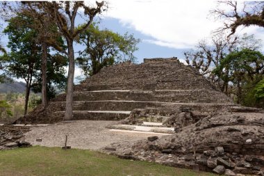 Copan Aztek mimarisi Honduras'S 