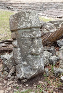 Copan Aztek mimarisi Honduras'S 