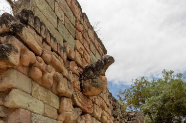 Copan Aztek mimarisi Honduras'S 