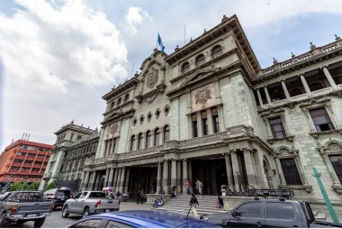 Gatemala şehir Govermment merkezi alanı