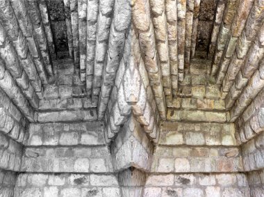 Copan Aztek mimarisi Honduras'S