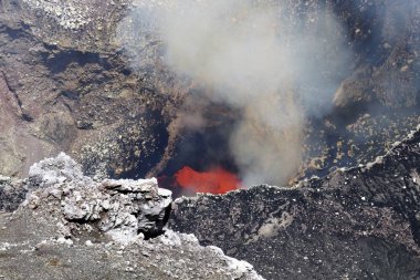 Detaylar masaya 'nın yanardağ Nikaragua