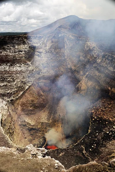 Detaljer Masaya Vulkan Nicaragua — Stockfoto