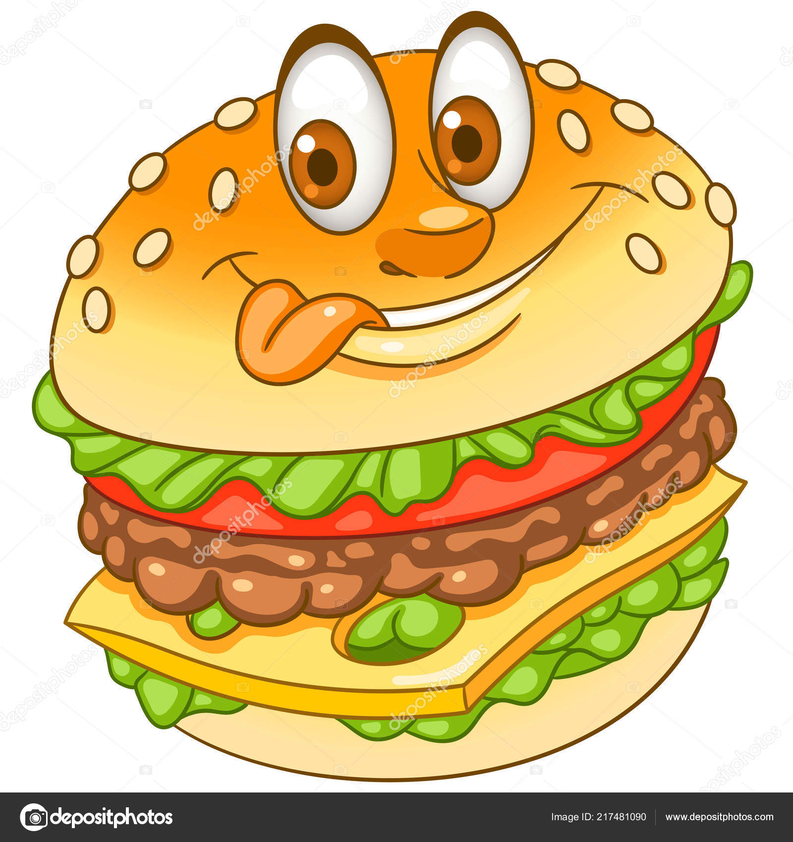 Desenho de Hamburguer completo para Colorir - Colorir.com