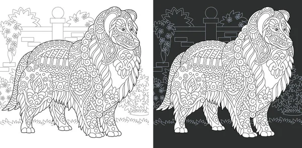 Doggy Pattern Stockvectors Rechtenvrije Doggy Pattern Illustraties