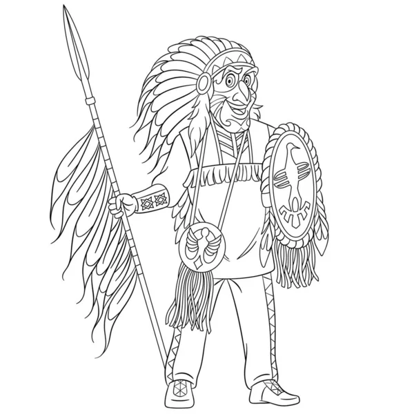 Native American Indian man with headdress and feathers North or west head  mascot of Sioux traditional culture halfface engraved hand drawn  realistic in old sketch vintage style Stock Vector by ArthurBalitskiy  180478386