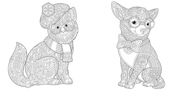 https://st4.depositphotos.com/2444145/38698/v/450/depositphotos_386989070-stock-illustration-coloring-pages-cat-chihuahua-dog.jpg