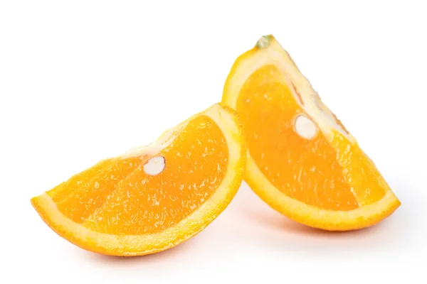 Beautiful Common Orange Isolated White Background Clipping Path Cut Out — Stock Photo, Image