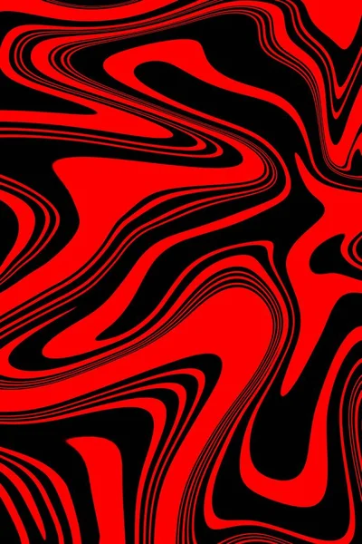 Schwarz Rote Illustration Einladungskarte Abstrakt Geometrischer Marmordruck Flüssigkeit Marmor Stein — Stockfoto