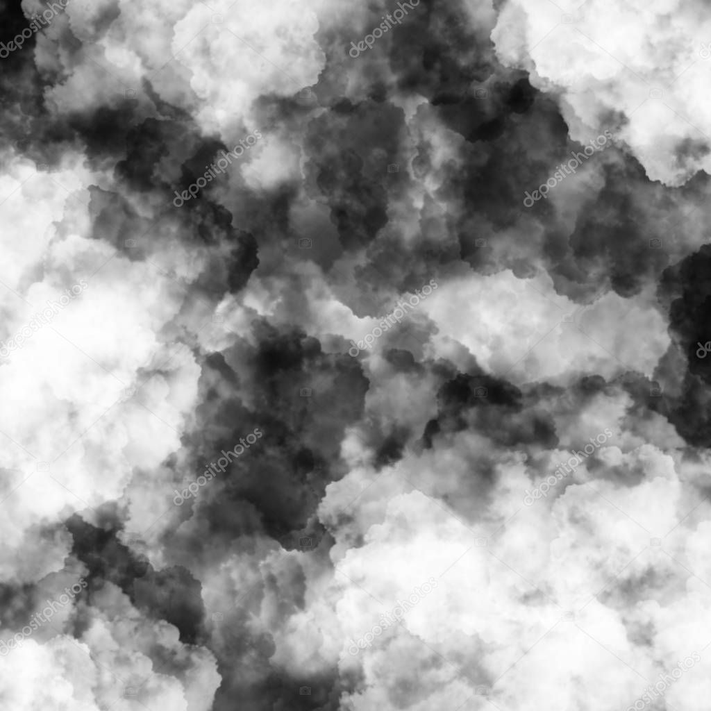 Heaven background. Abstract art. Looks like sky. Texture illustration. White and black background. Perfect for fashion, woman card, video blog, banner, post cards.