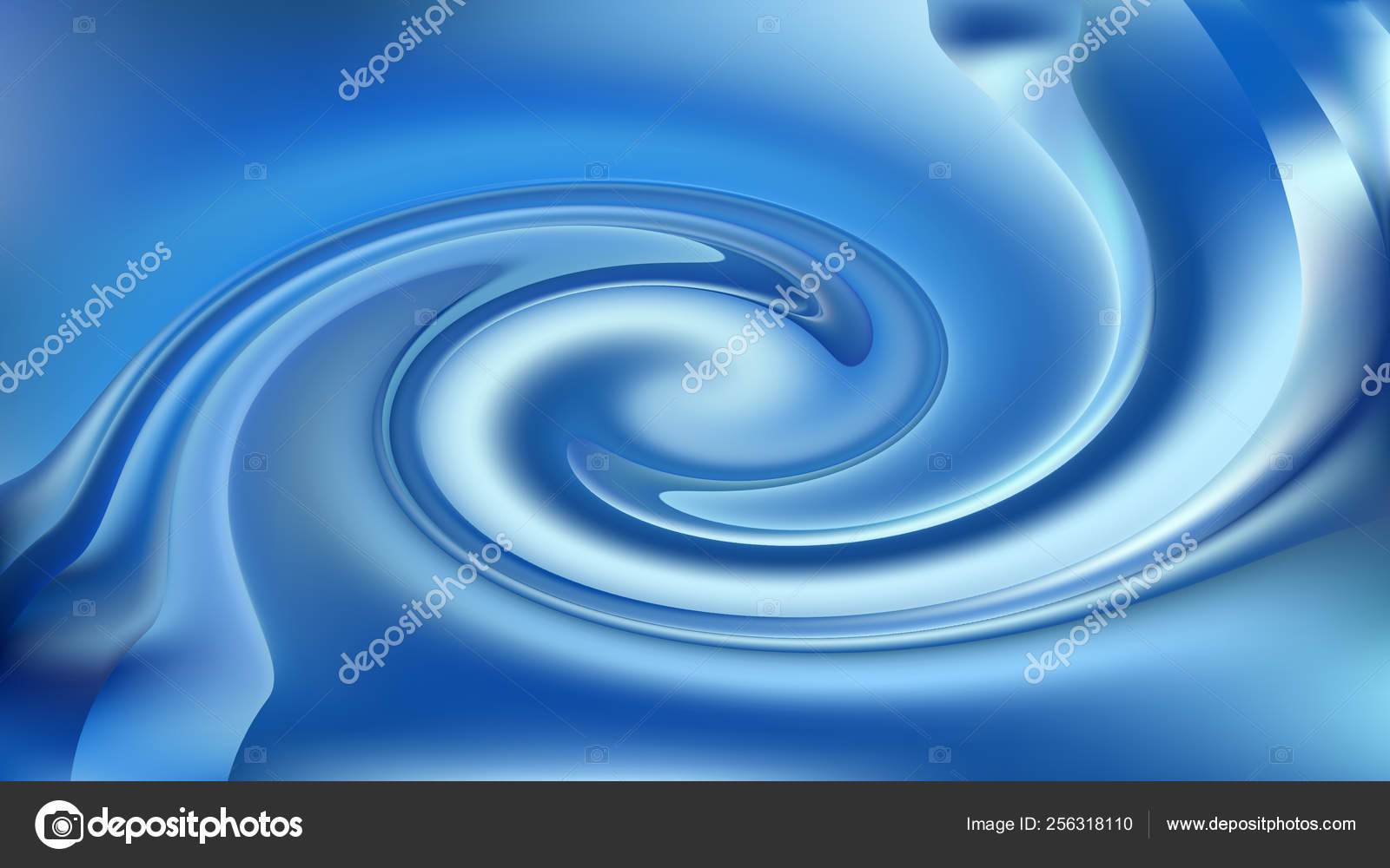 Blue Twirling Vortex Background Stock Photo By ©stockgraphicdesigns