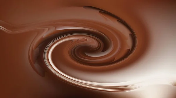 咖啡棕色螺旋背景纹理 — 图库照片