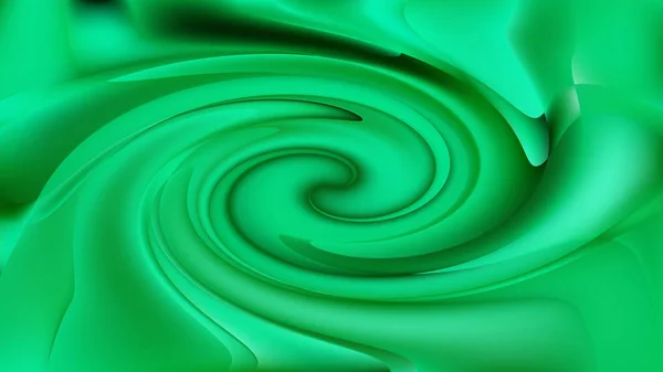 Abstract Emerald Green Swirling Background Image — Stock Photo, Image
