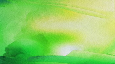 Yeşil ve sarı suluboya grunge doku arka plan