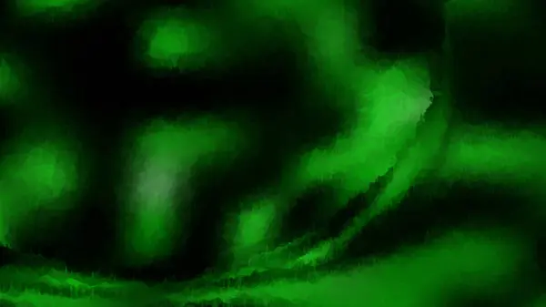 Vert et noir Grunge Aquarelle Image de fond — Photo