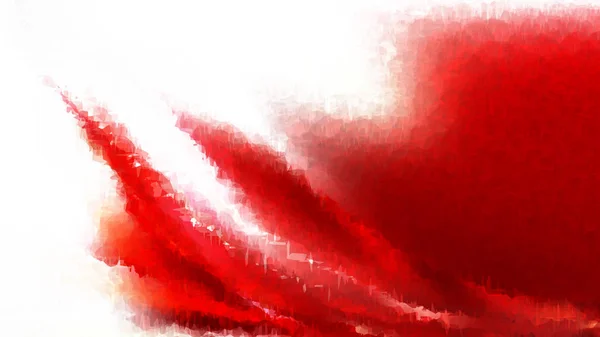 Červená a bílá grunge Akvabarevná textura — Stock fotografie