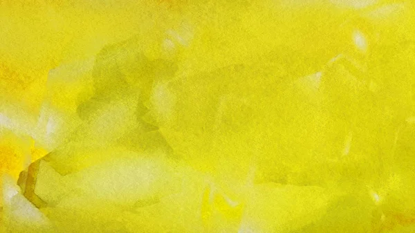 黄色の水彩画の背景 — ストック写真