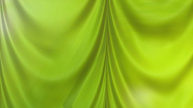 Soyut yeşil saten perde arka plan