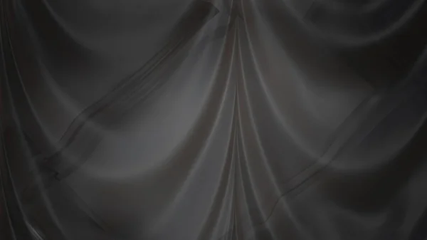 Абстрактная текстура черных драпировок — стоковое фото