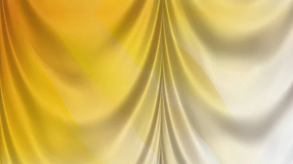Abstrato luz laranja cortinas de cetim — Fotografia de Stock