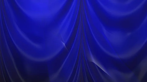 Аннотация Royal Blue Curtain Background — стоковое фото