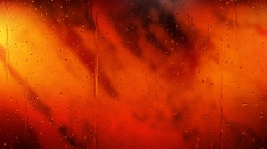 Serin turuncu su damla arka plan