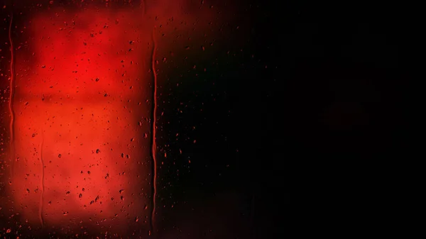 Cool Red Raindrop Background