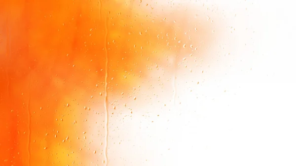 Pomarańczowy i biały woda tło — Zdjęcie stockowe