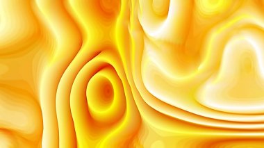 Soyut Turuncu ve Beyaz Kavisli Çizgiler Dalgalanma Doku