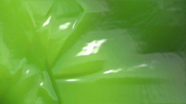 Green Wrinkled Plastic Background clipart