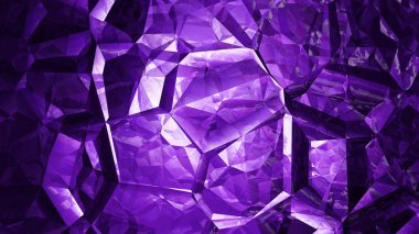 Cool Purple Abstract Crystal Arka Plan Görüntüsü
