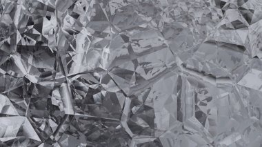 Koyu Gri Kristal Soyut arka plan