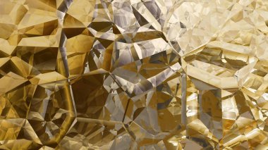 Koyu Turuncu Kristal Soyut arka plan