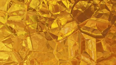 Kristal altın arka plan