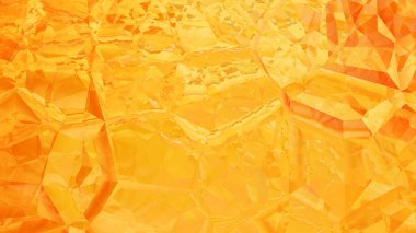 Soyut Turuncu Kristal Arka Plan Görüntüsü