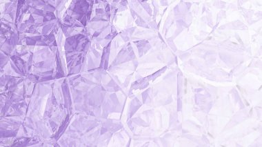 Soyut Mor ve Beyaz Kristal Arka Plan