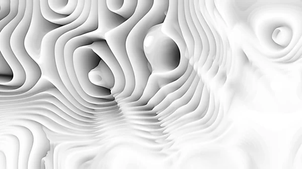 Textura de ondulação de curvatura cinza e branca — Fotografia de Stock