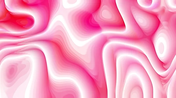 Textura de ondulação de curvatura rosa e branca abstrata — Fotografia de Stock
