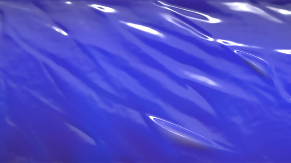 Пластиковая текстура Cobalt Blue Wrinted
