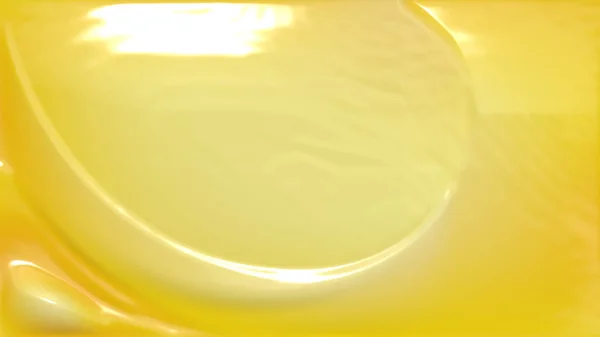 Textura de folha de plástico amarelo — Fotografia de Stock