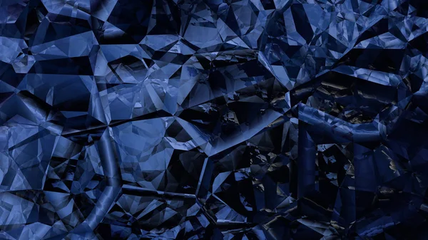 Black and Blue Crystal Background Image