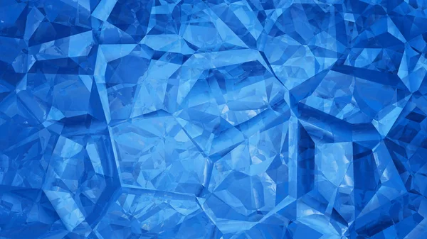 Image de fond en cristal bleu — Photo